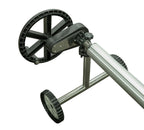 sun2solar 25' wide easy gear stainless steel swimming pool solar reel