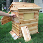 cas wuu automatic honey flow hive beehive frames kit, beekeeping tools beekeeping beehive brood box house