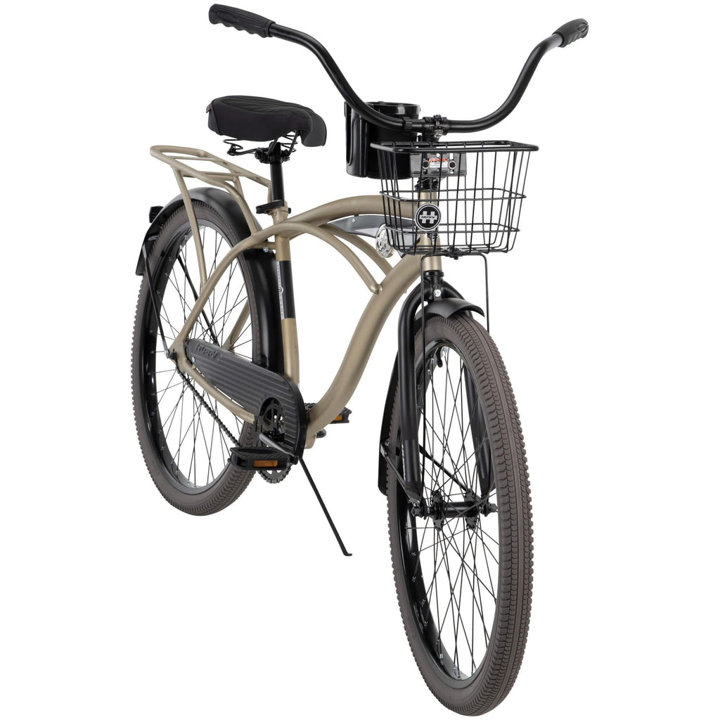 Huffy 26 In. Nel Lusso Men's Single-Speed Comfort Cruiser Bike, Sage