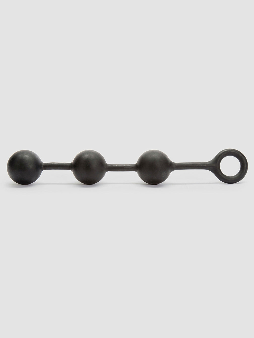 Cannonballs Giant Silicone Anal Beads, Black