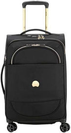 Montrouge Softside Expandable Luggage with Spinner Wheels, Black, Carry-On 21 Inch