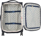 Montrouge Softside Expandable Luggage with Spinner Wheels, Black, Carry-On 21 Inch