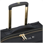 Montrouge Softside Expandable Luggage with Spinner Wheels, Black, Carry-On 21 Inch