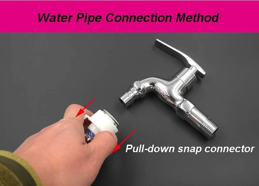 Garden Water Hose Lightweight with Fittings, Extra Strength PVC Flexible Expanding Hose for Lawn Car Pet Garden Watering (Blue) (Size : 25M/82ft)