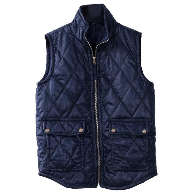 Windproof Warm Sleeveless Vest Waistcoats For Ladies