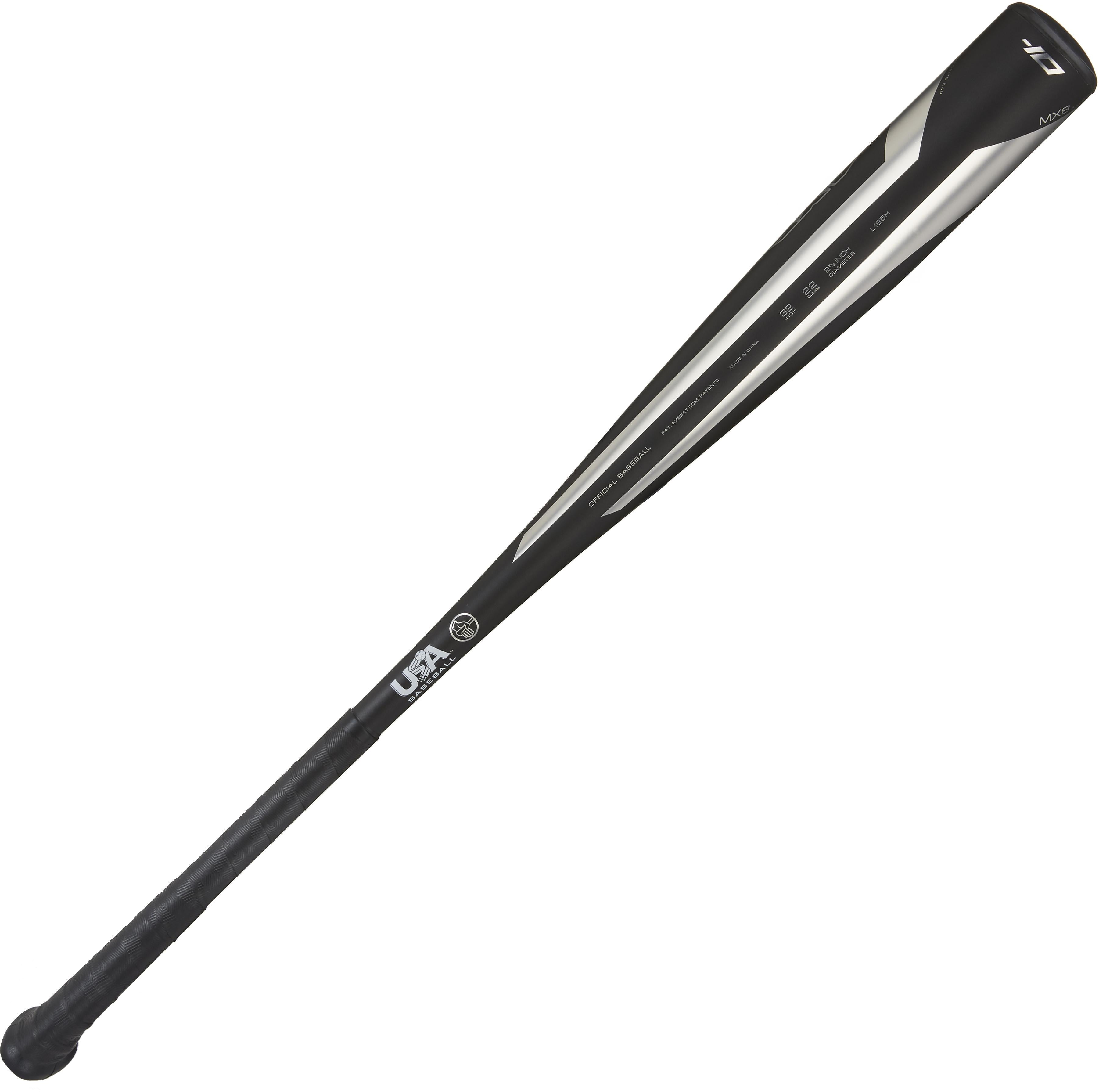 Axe Bat 2020 Elite One USABat Baseball Bat, 2-1/2" Barrel, 1-Piece Alloy, 26" (-10)