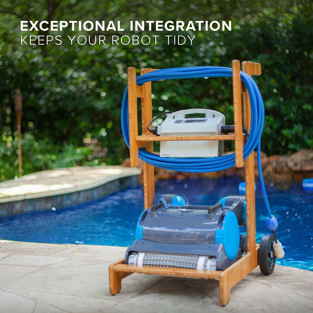 terra premium caddy for dolphin &amp; aquabot robotic pool cleaners