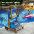terra premium caddy for dolphin &amp; aquabot robotic pool cleaners