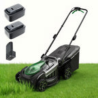 18" Electric Lawn Mower, 40V Self-Propelled Cordless Lawn Mower with 2x5.0Ah Batteries &amp; Charger, Brushless Motor, 2-in-1 Mulching &amp; Bagging, 6-Position Height Adjustment, for Small to Medium Yards