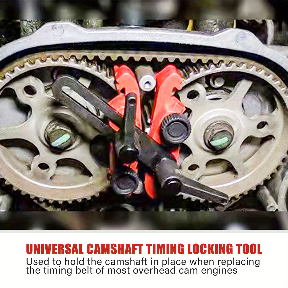 9pcs/set Universal Cam Camshaft Lock Holder: Durable Car Engine Timing Tool Set For Maximum Performance