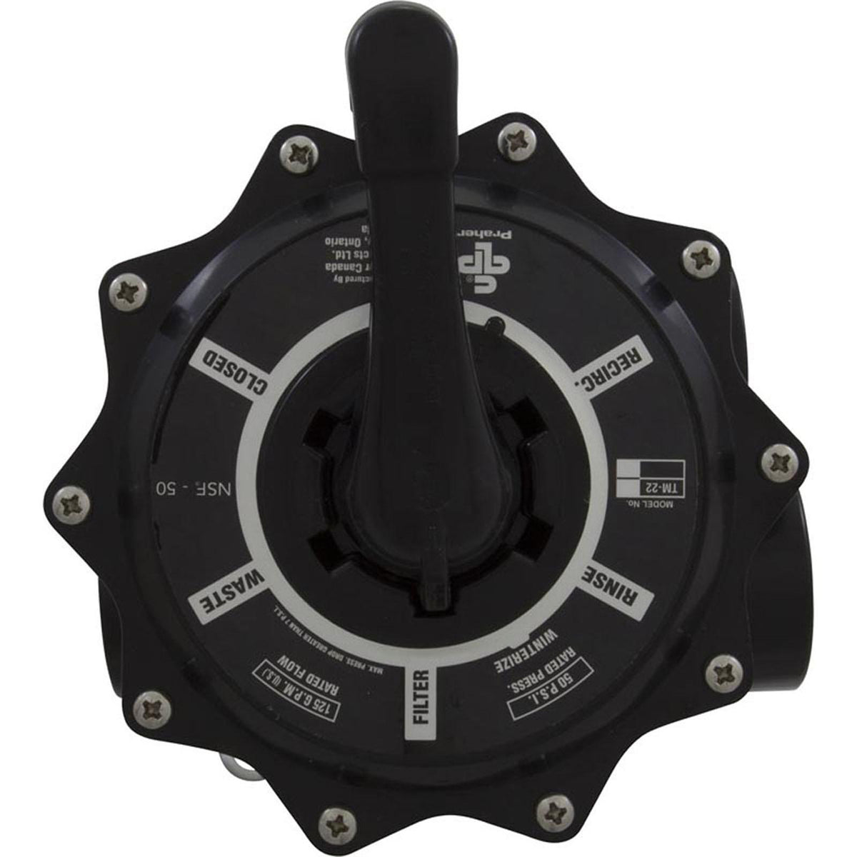 PRAHER Multiport Valve, Praher TM-22-E, 2" Female Pipe Thread
