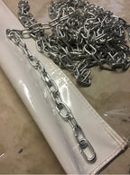 WORKSHOP CURTAINS DIVIDER GARAINDUSTRIAL GRADE 20 FT X 9 FT & CHAIN POCKET