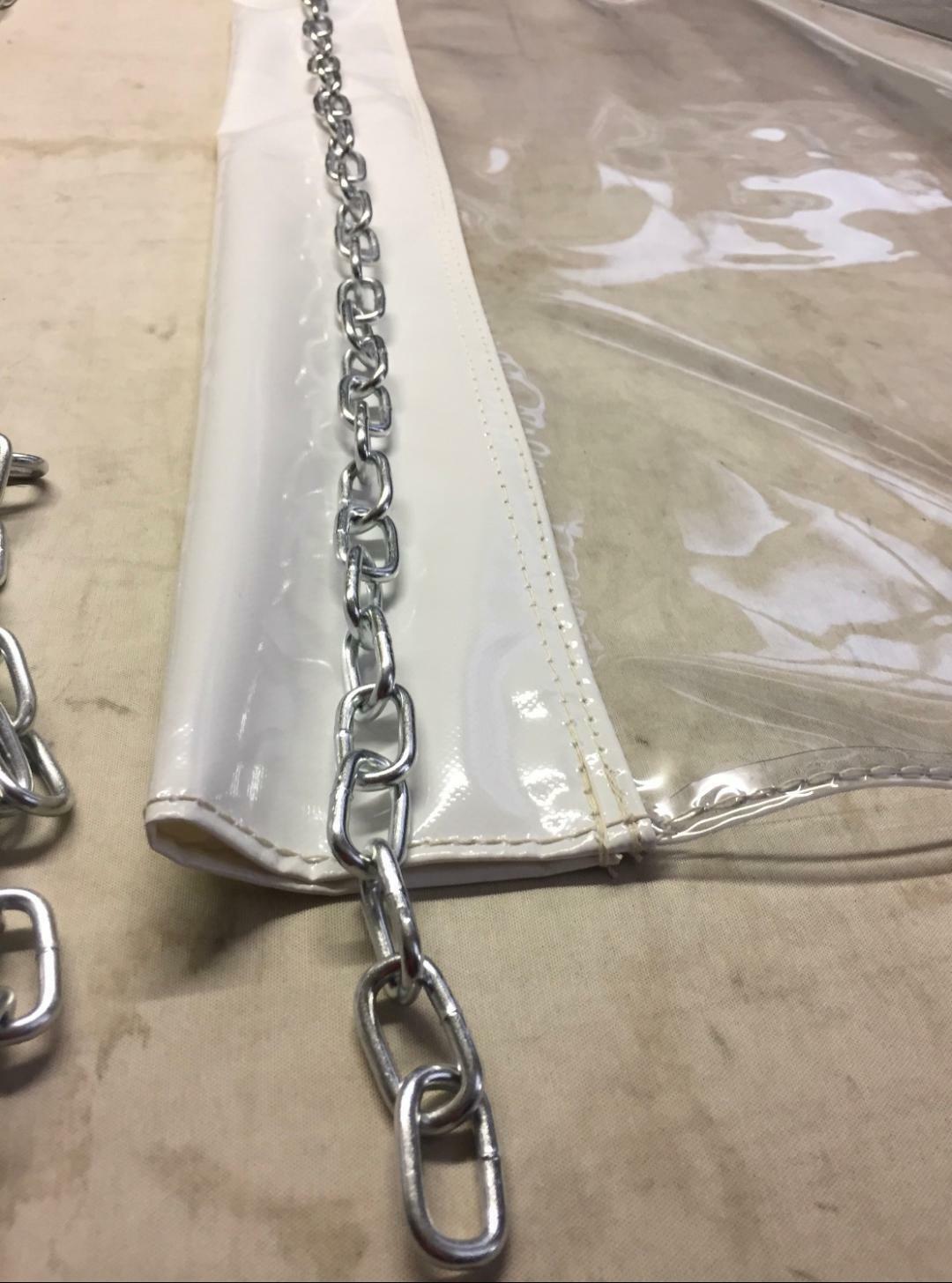 WORKSHOP CURTAINS DIVIDER GARAINDUSTRIAL GRADE 20 FT X 9 FT & CHAIN POCKET