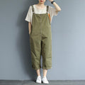 Babakud Loose Summer Solid Color Casual Jumpsuit