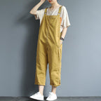 Babakud Loose Summer Solid Color Casual Jumpsuit
