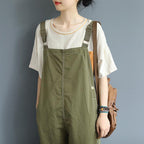 Babakud Loose Summer Solid Color Casual Jumpsuit