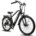 LAMASSU E-Bike Aluminum 27.5 inch Electric Mountain Bike  7 Speed Hydraulic Disc Brake Suspension Fork with Lithium-ion Battery 18.5" Frame