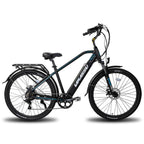 LAMASSU E-Bike Aluminum 27.5 inch Electric Mountain Bike  7 Speed Hydraulic Disc Brake Suspension Fork with Lithium-ion Battery 18.5" Frame