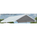 10 ft. W x 20 ft. D Accelaframe Canopy Cover in White (Fits 1-3/8 in. Frame) with Water-Resistant Fabric