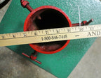 Heavy Duty Solid Steel Christmas Tree Stand 18" x 18" Base 4" Trunk  Freeship