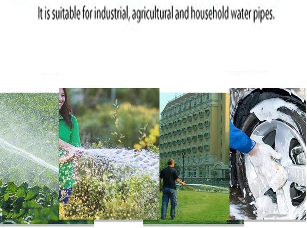 XLHWZS Garden Hoses Garden Hose Outdoor Transparent PVC Plastic Water Pipe Car Wash Watering The Garden, Cold and Frost Outdoor Lawn Park Irrigation (Size : 40M)