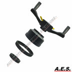 Atlas Rhino Triumph Wheel r Hub Nut Wing Nut Kit for 40mm Shaft