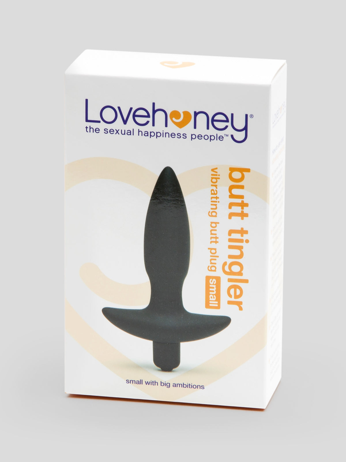 Lovehoney Butt Tingler 10 Function Vibrating Butt Plug 3.5 Inch, Black | Black