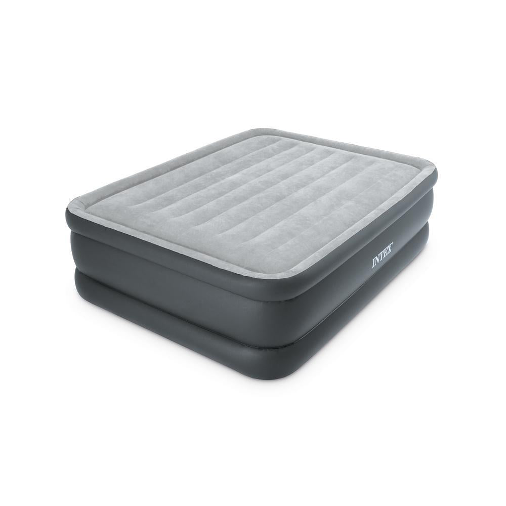 Essential Rest High Rise Contoured Queen Airbed + -In Pump (2-Pack)