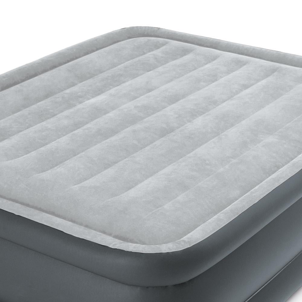 Essential Rest High Rise Contoured Queen Airbed + -In Pump (2-Pack)