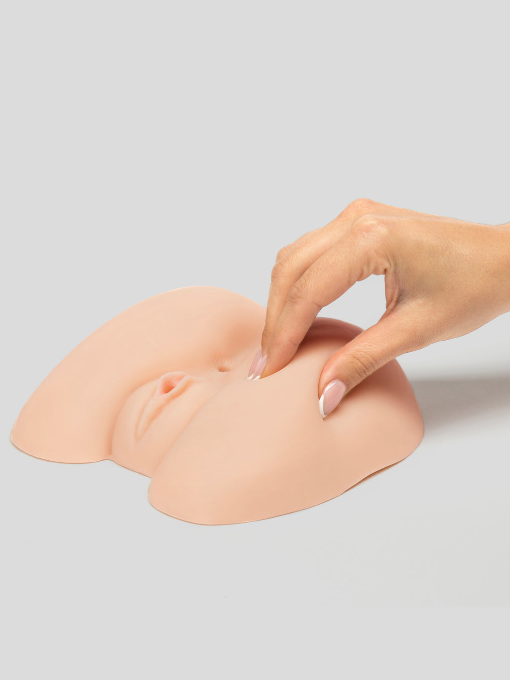THRUST Pro Xtra Taylor Ribbed Realistic Vagina and Ass 27.1oz, Flesh Pink