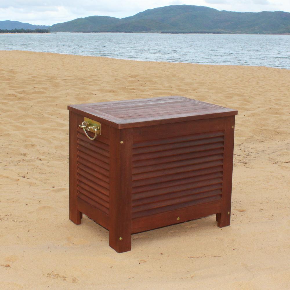 54 qt. Wooden Patio Cooler