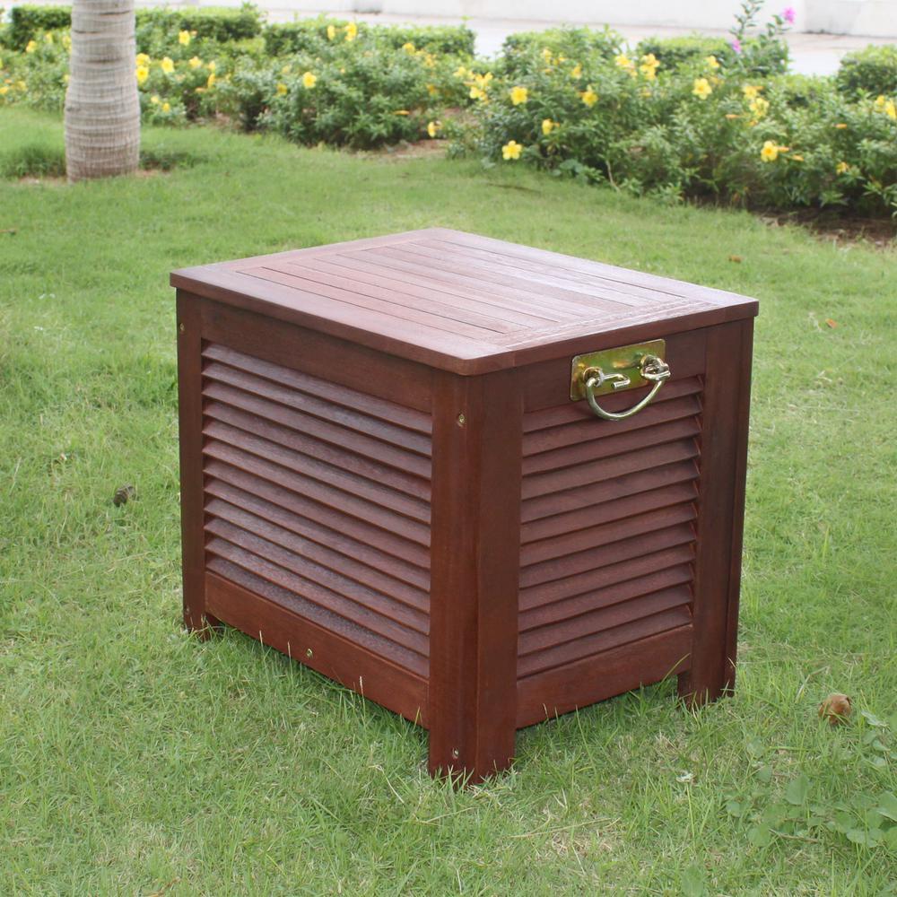 54 qt. Wooden Patio Cooler