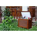 54 qt. Wooden Patio Cooler
