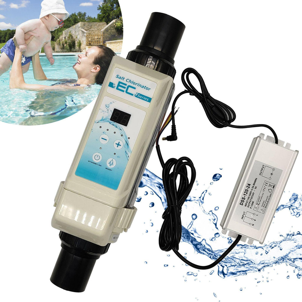 salt chlorine generator pool water salt chlorinator system swimming pool 110v us