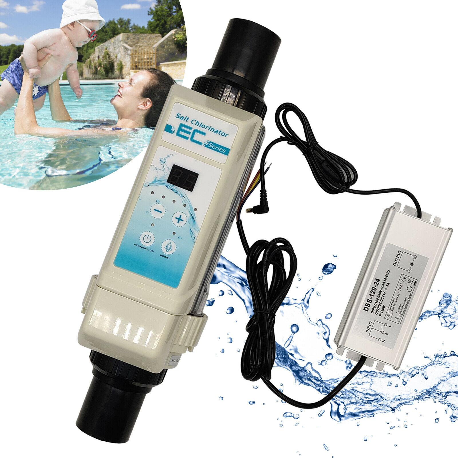 salt chlorine generator pool water salt chlorinator system swimming pool 110v us
