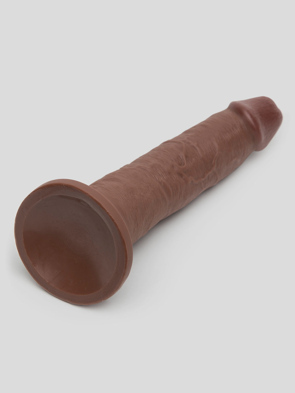 Lifelike Lover Ultra Realistic Suction Cup Dildo 9 Inch, Flesh Brown | Flesh Brown