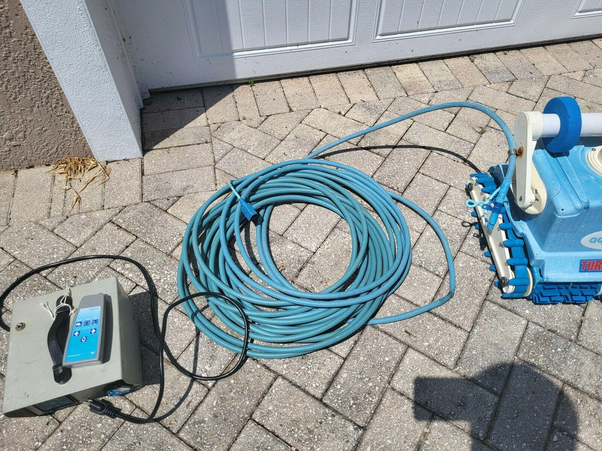aquabot turbo t4rc in-ground automatic robotic swimming pool cleaner w/ remote
