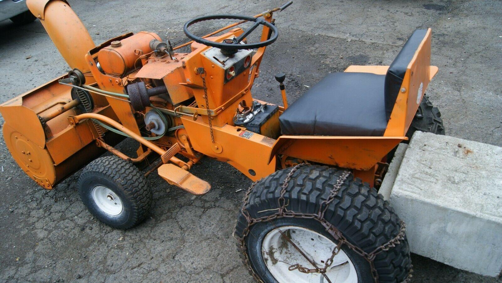 JACOPSEN 1200 CHIEF -O- MATIC 12 HP KOHLER ENGINE WITH SNOW BLOWER ATTACHMENT