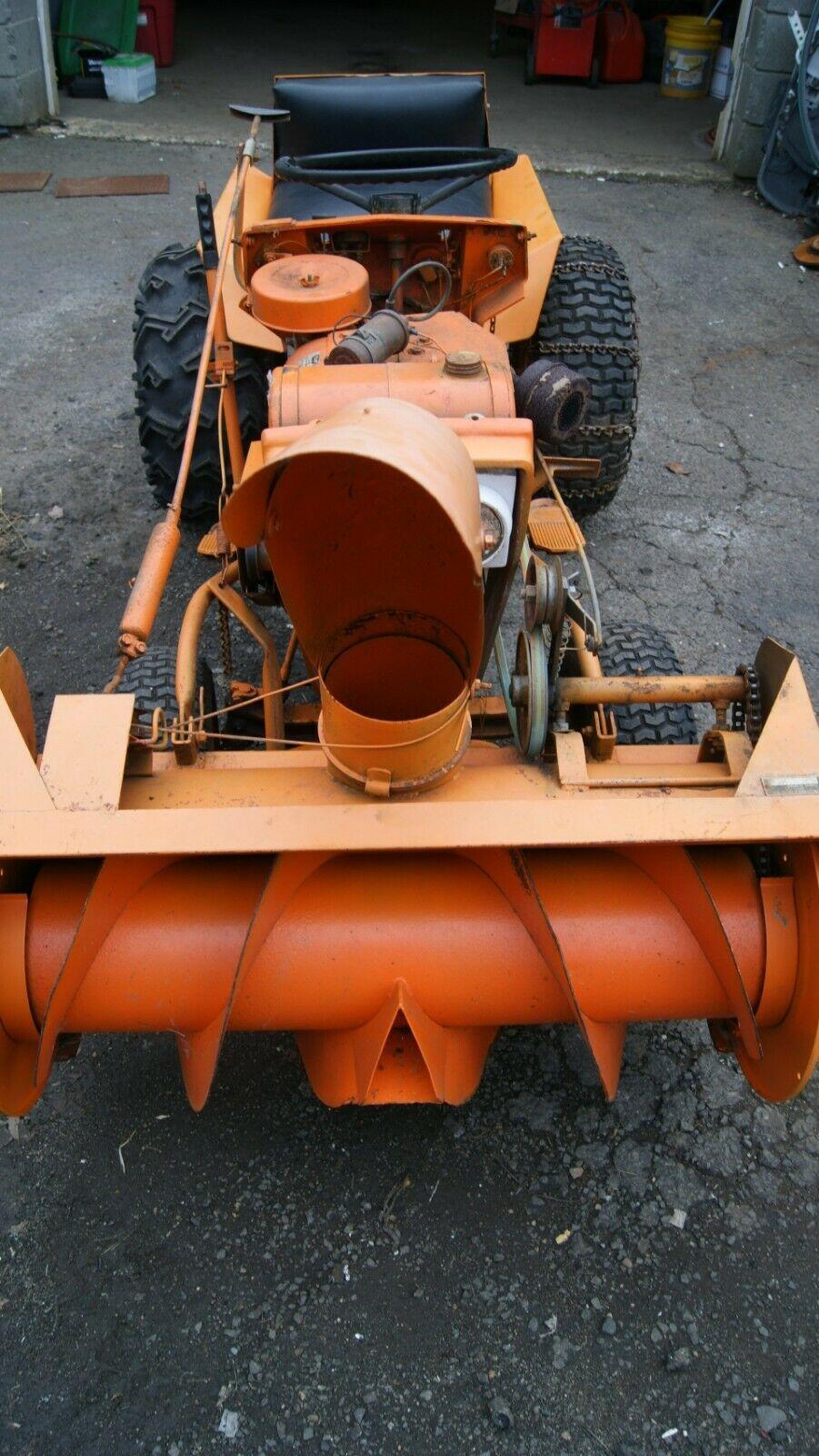 JACOPSEN 1200 CHIEF -O- MATIC 12 HP KOHLER ENGINE WITH SNOW BLOWER ATTACHMENT