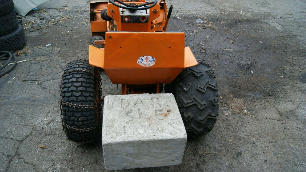 JACOPSEN 1200 CHIEF -O- MATIC 12 HP KOHLER ENGINE WITH SNOW BLOWER ATTACHMENT