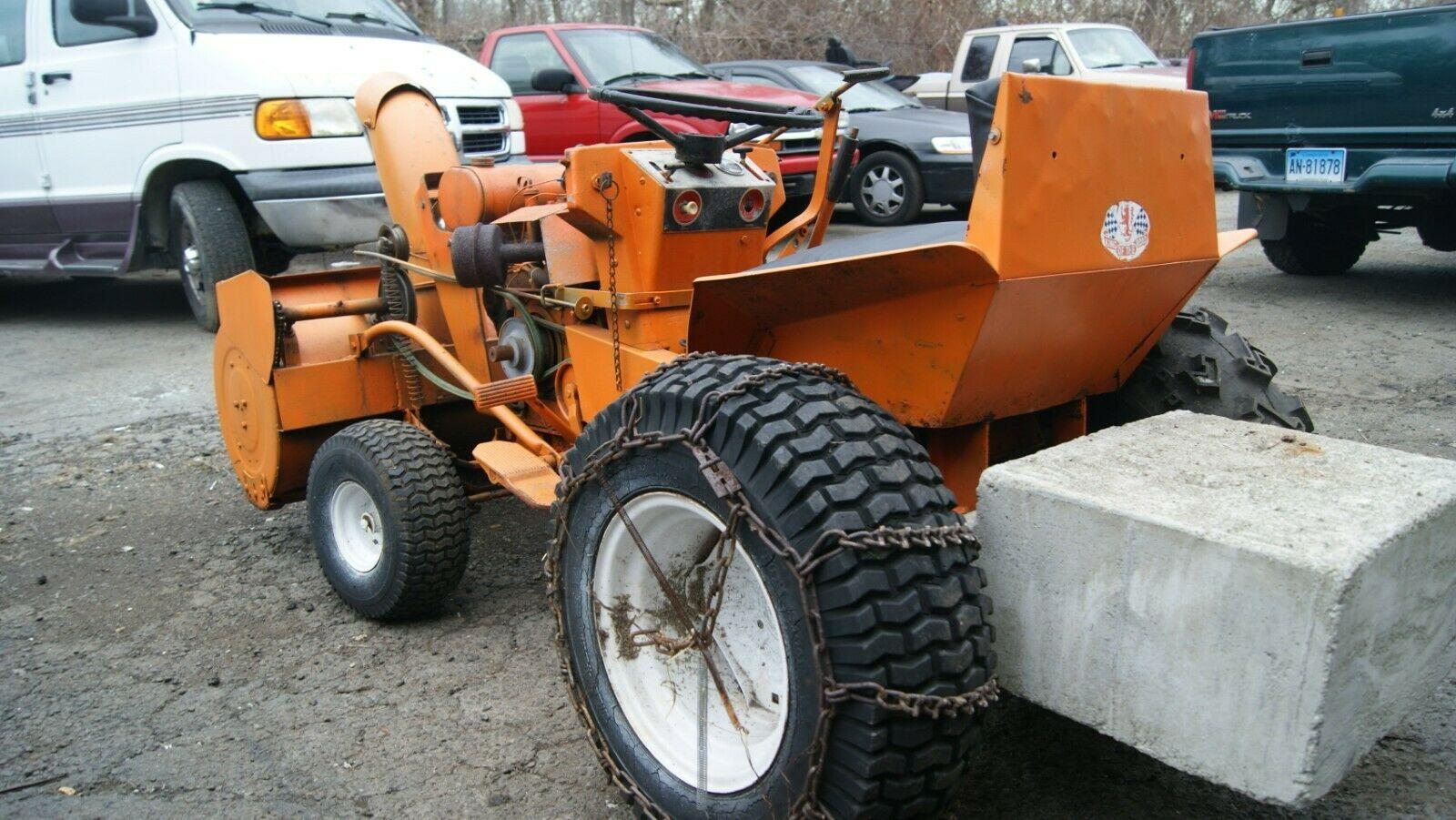 JACOPSEN 1200 CHIEF -O- MATIC 12 HP KOHLER ENGINE WITH SNOW BLOWER ATTACHMENT