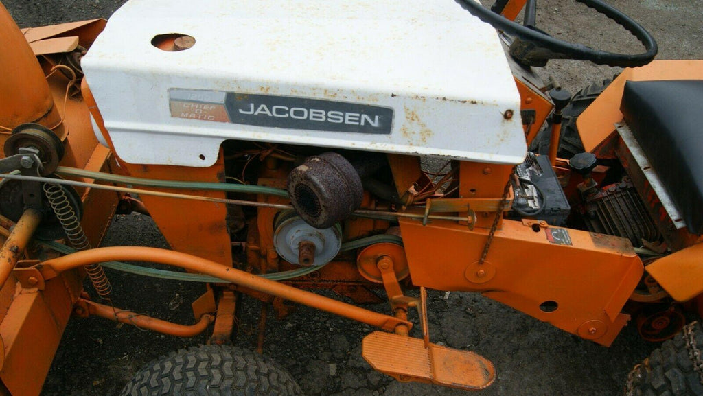 JACOPSEN 1200 CHIEF -O- MATIC 12 HP KOHLER ENGINE WITH SNOW BLOWER ATTACHMENT