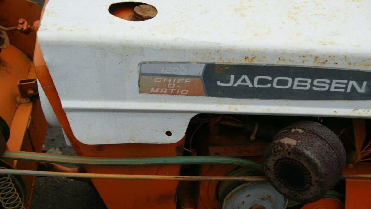 JACOPSEN 1200 CHIEF -O- MATIC 12 HP KOHLER ENGINE WITH SNOW BLOWER ATTACHMENT