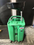 Lincoln Used Fluid Drain Containment 26gal Model 3627 Rolling Caddy
