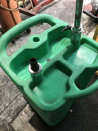 Lincoln Used Fluid Drain Containment 26gal Model 3627 Rolling Caddy
