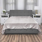 SensorPedic Heated Electric Blanket with SensorSafe, King, Soft Grey