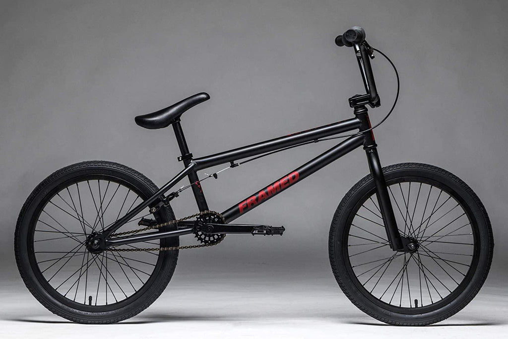 Framed Attack XL BMX Bike Mens Sz 20in/21in Top Tube Black/Red