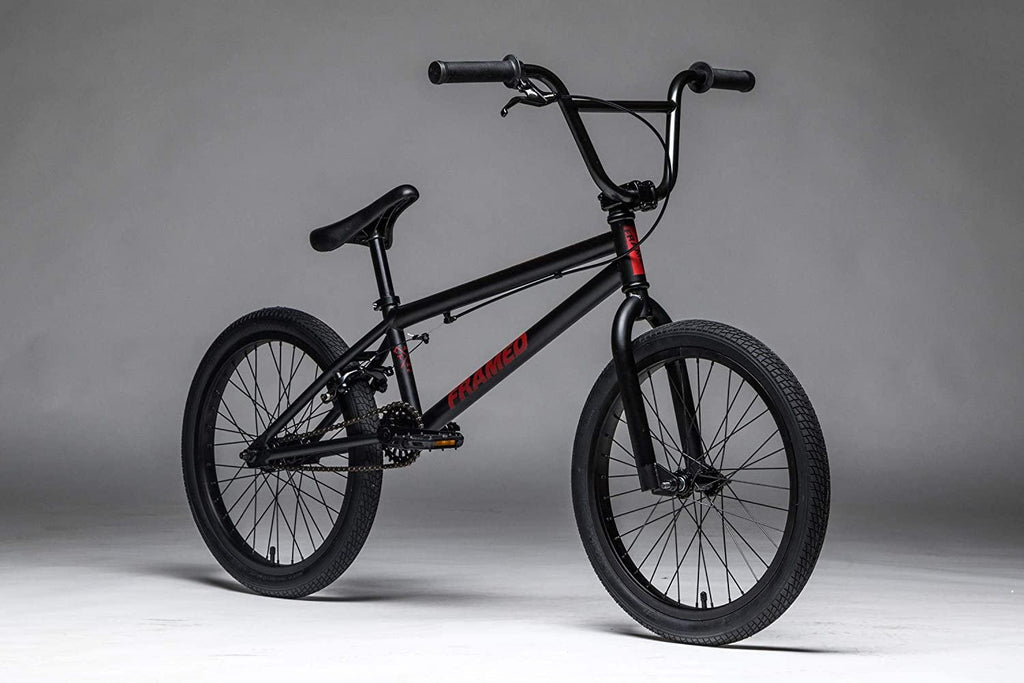 Framed Attack XL BMX Bike Mens Sz 20in/21in Top Tube Black/Red