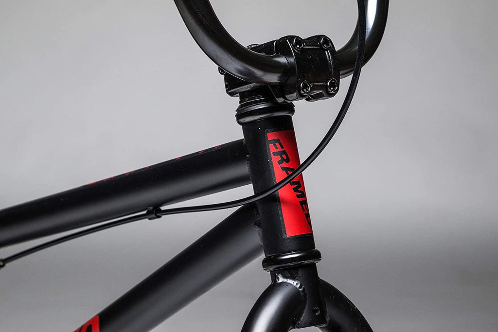Framed Attack XL BMX Bike Mens Sz 20in/21in Top Tube Black/Red