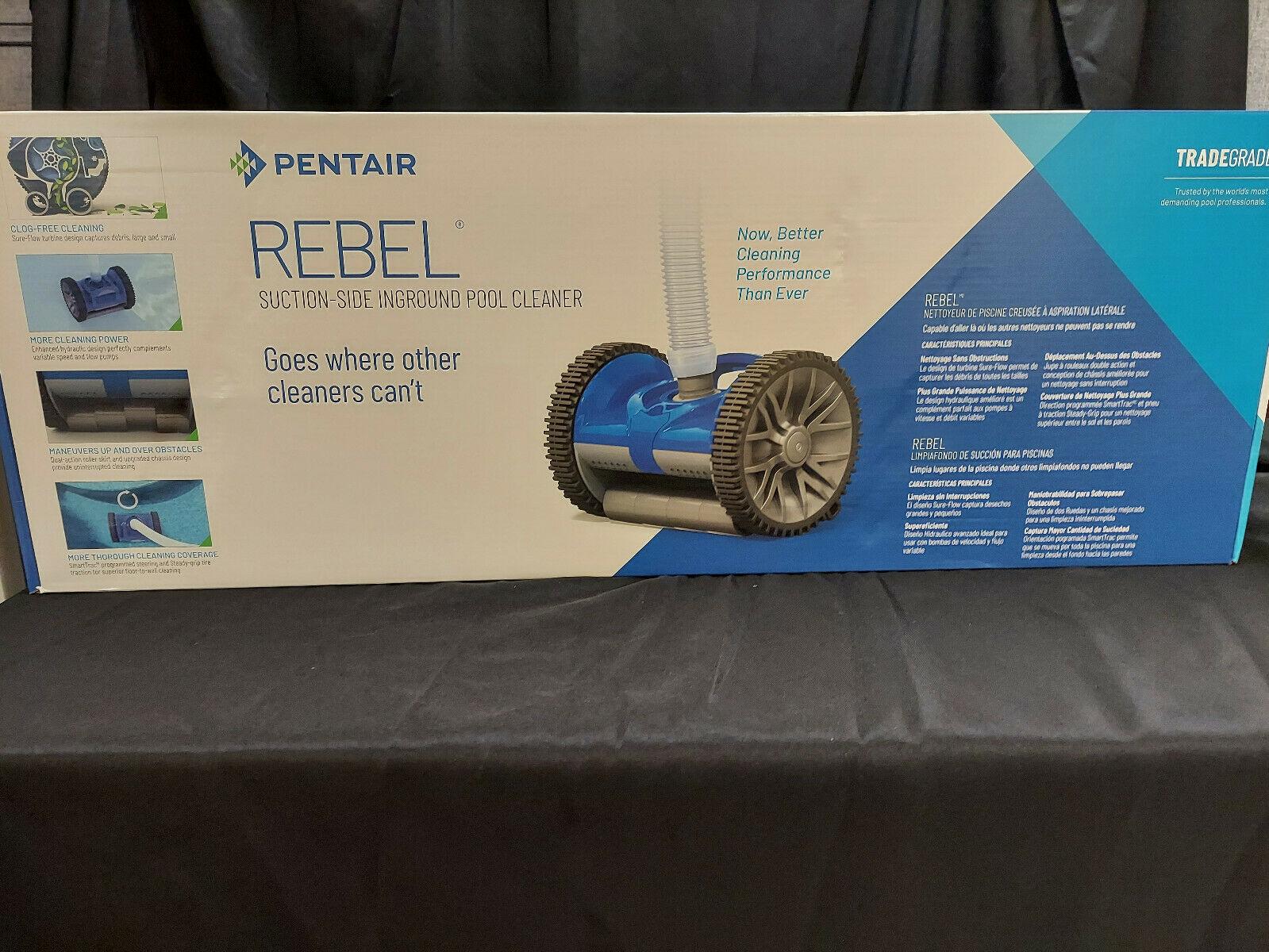 pentair rebel suction-side in ground pool cleaner/brand new sealed box/360473